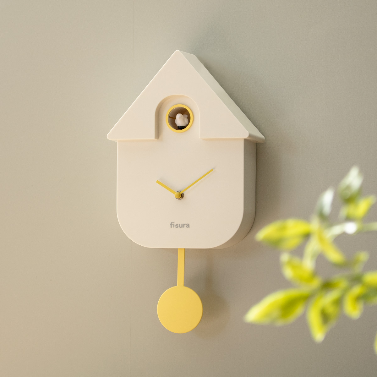 アントレックス カッコー時計 fisura モダン 北欧 （ 振り子時計 鳩