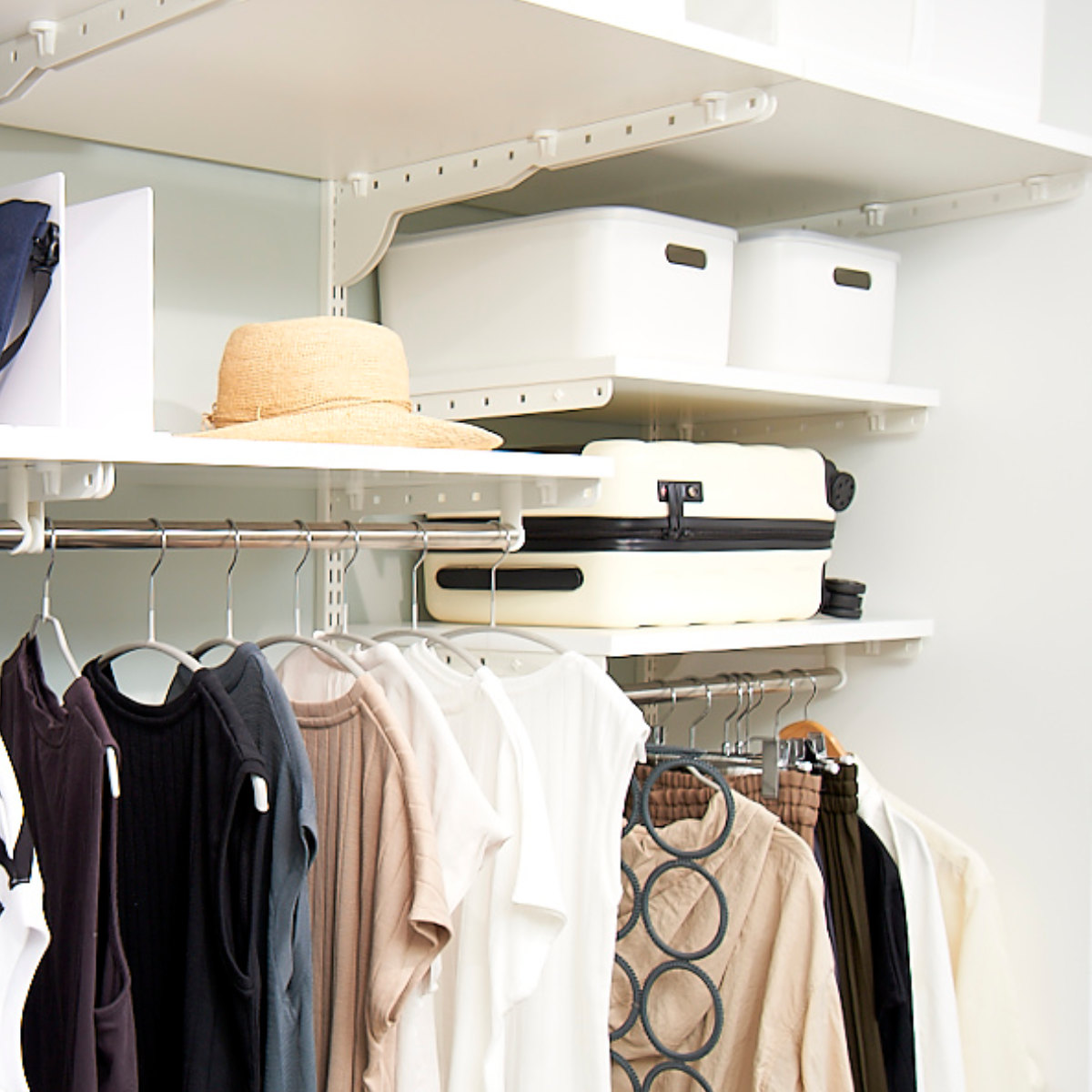 壁面収納 棚 幅45cm×奥行30cm TSセット フィットラック （ 棚板 木製