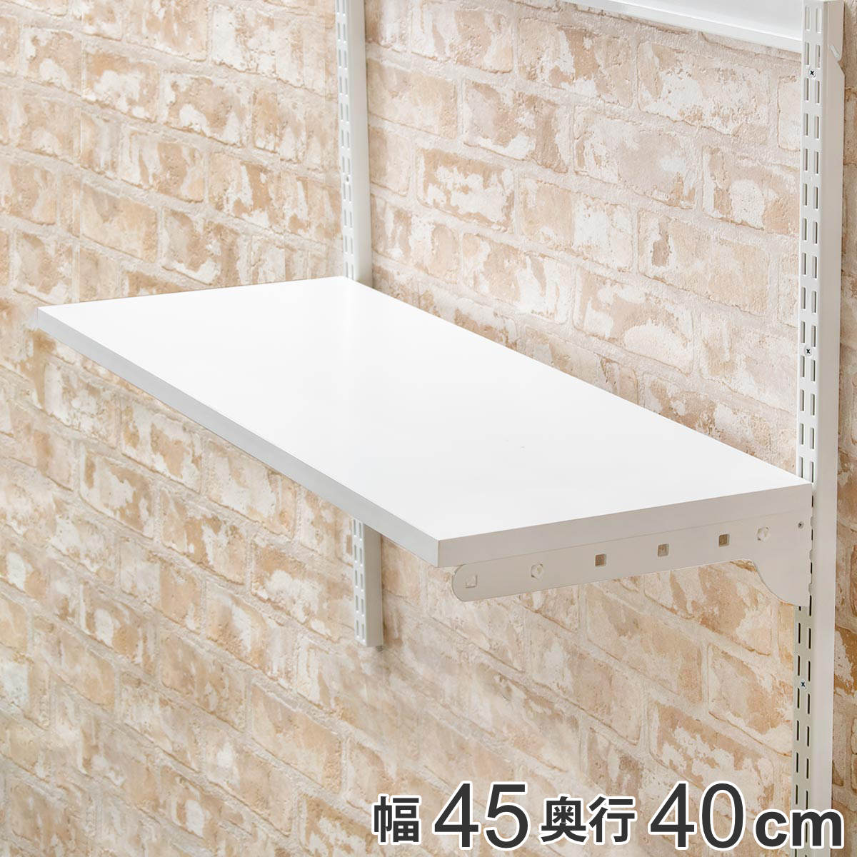 収納棚 壁面収納 棚 幅45cm×奥行40cm TSセット フィットラック （ 棚板 木製