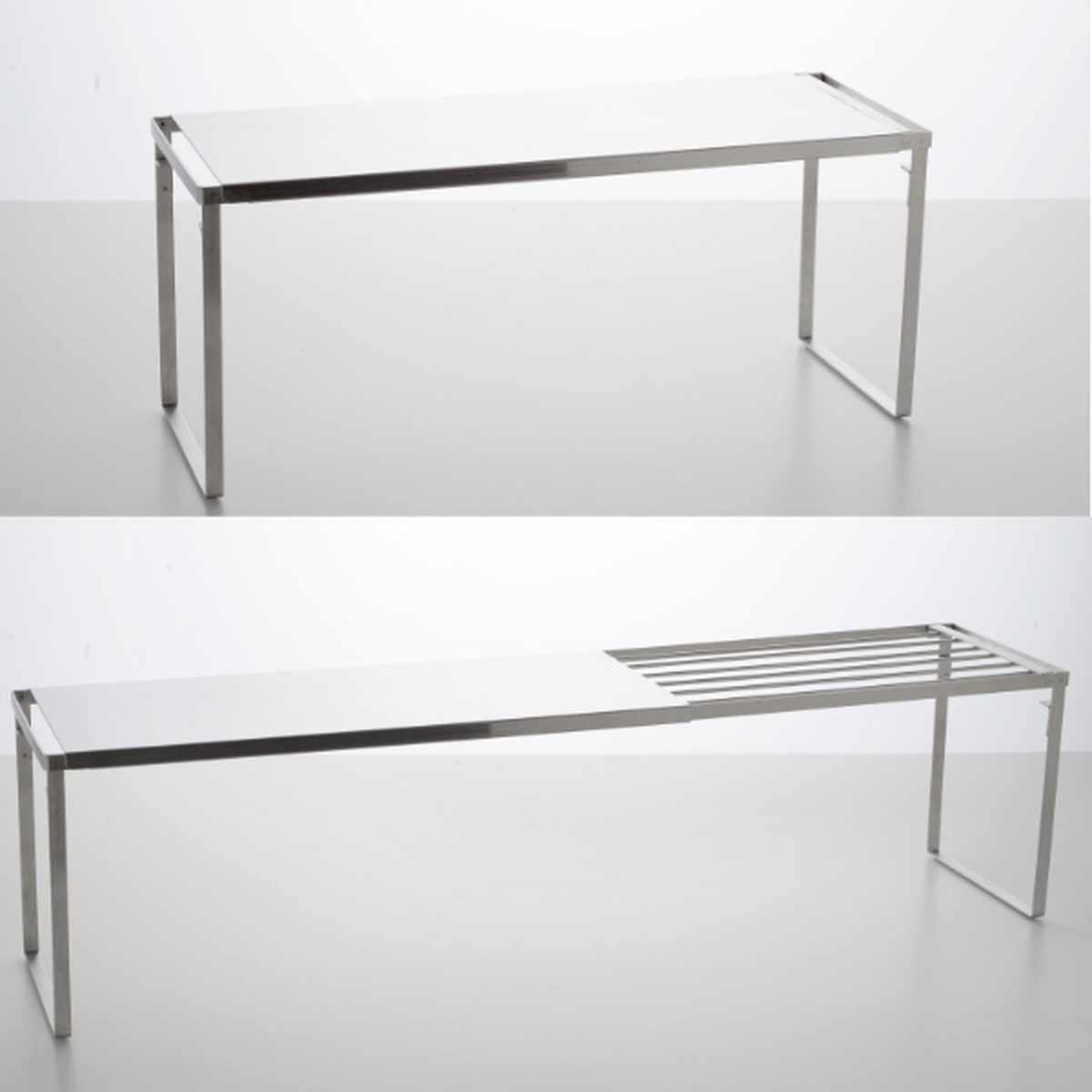 アーネスト（Arnest） キッチンラック 伸縮 42.5〜69.5cm ステンレス製