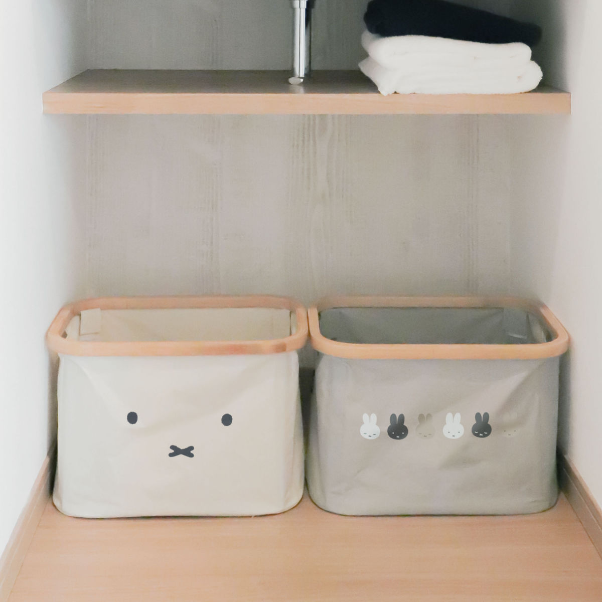 オカトー 収納ボックス miffy バンブーバスケット S （ ミッフィー