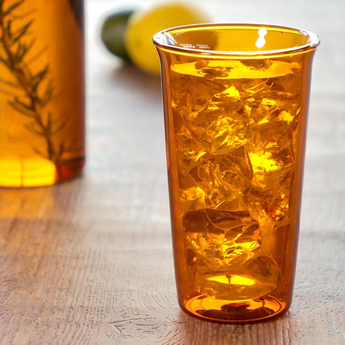 KINTO �L���g�[ CAST AMBER �_�u���E�H�[���O���X 340ml �i �O���X �ϔM�K���X �H��@�Ή� �d�q�����W�Ή� ���b�N�O���X �I�[���h�O���X �^���u���[ �j