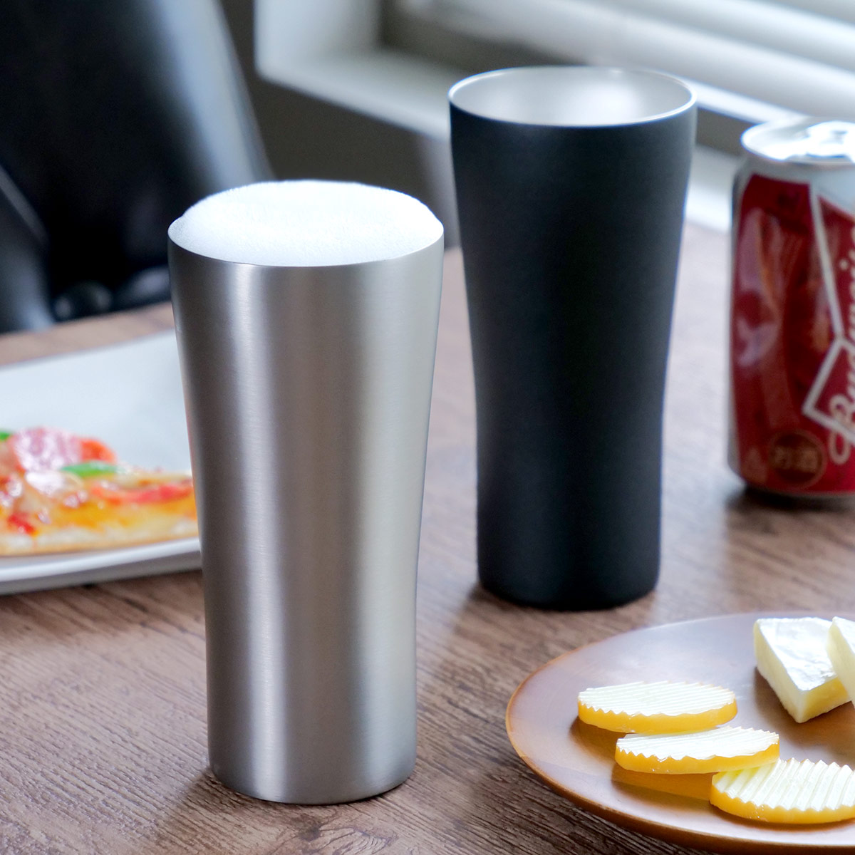 ビアタンブラー 420ml おうち居酒屋 ステンレス （ タンブラー ビール