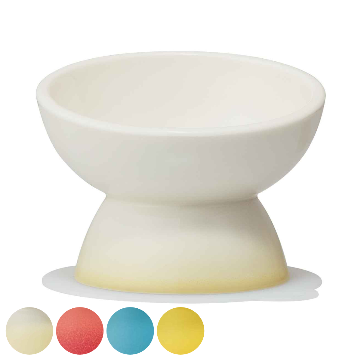 ペット用食器 猫用 陶器 （ 台 フードボウル 猫 食器台 食事 ごはん 食器 ペット用品 ）