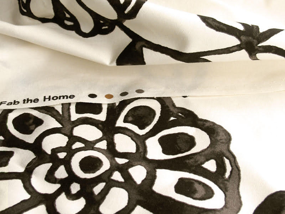 掛け布団カバー Fab the Home クイーン エイジア 花柄 綿100％ （ 布団