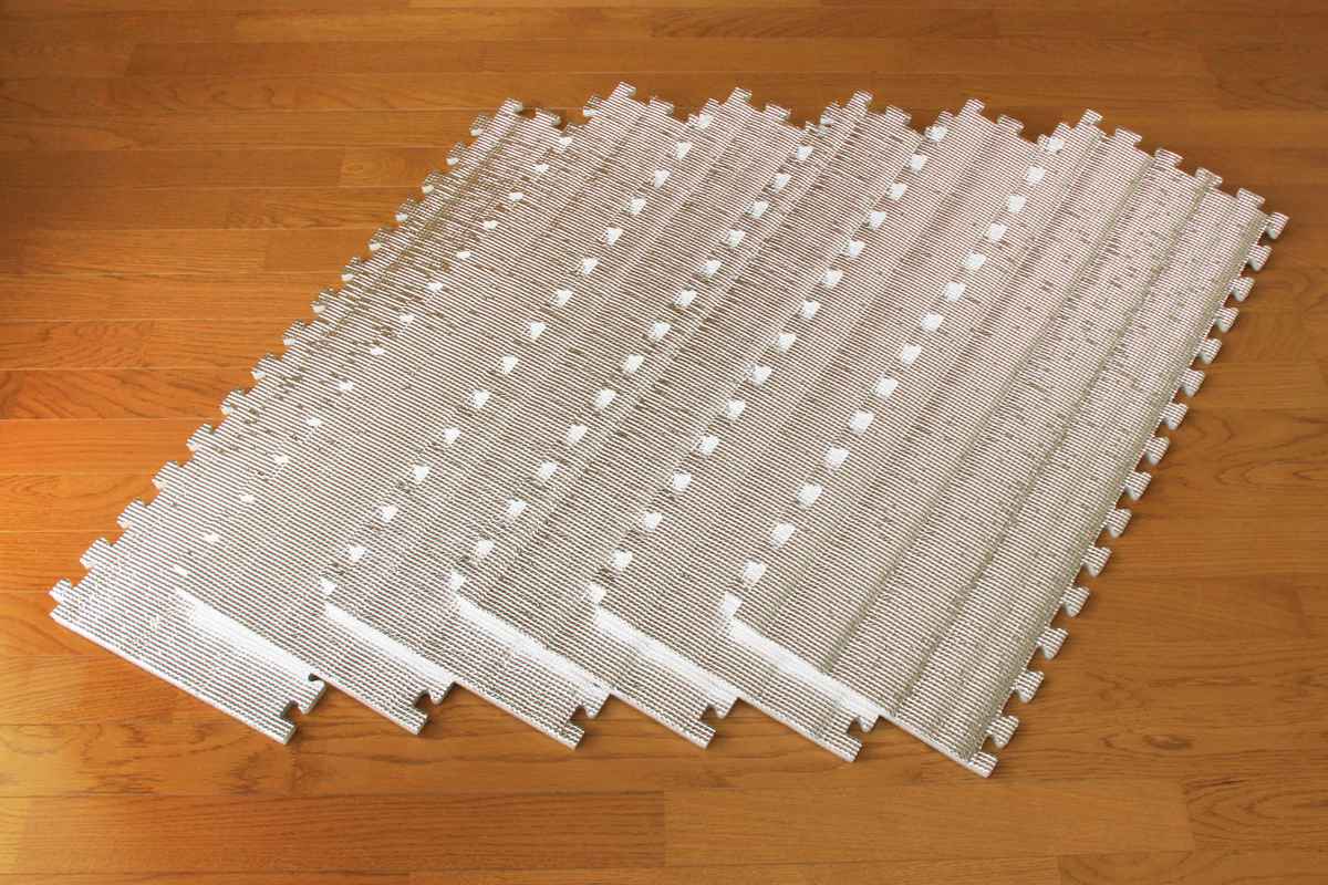 マット 保温シート 6枚入り 89×31cm ...の詳細画像1