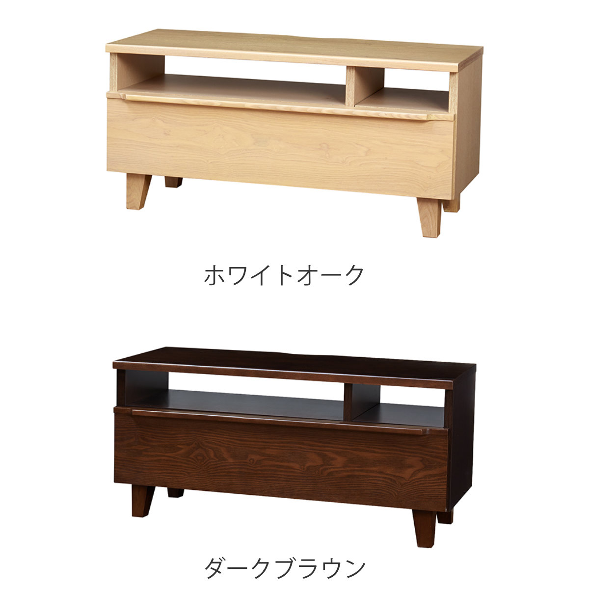 テレビ台 幅90cm ローボード 北欧風 突板仕上げ CROSS （ 開梱設置