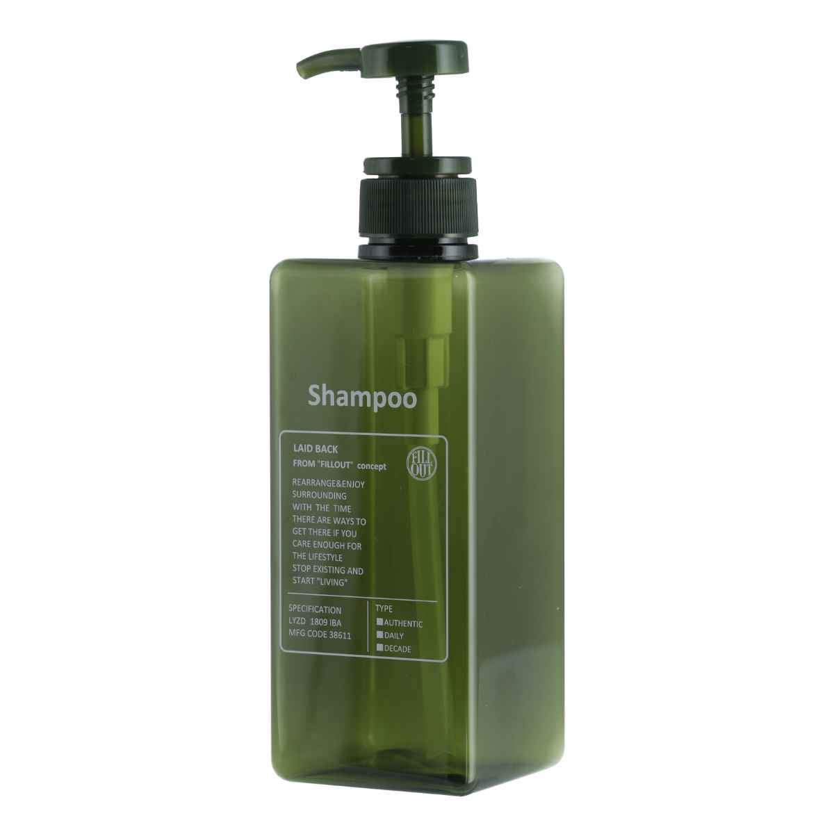 不二貿易（Fuji Boeki） ディスペンサー グリーン シャンプー