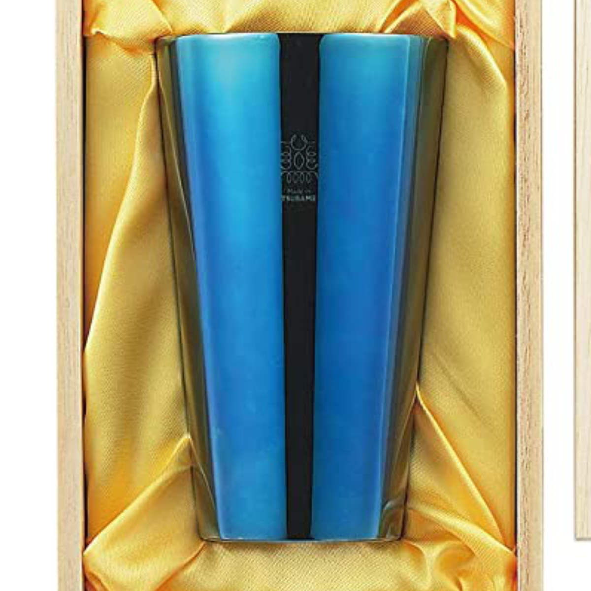 タンブラー 300ml 二重構造 碧 銀古美 ...の詳細画像1