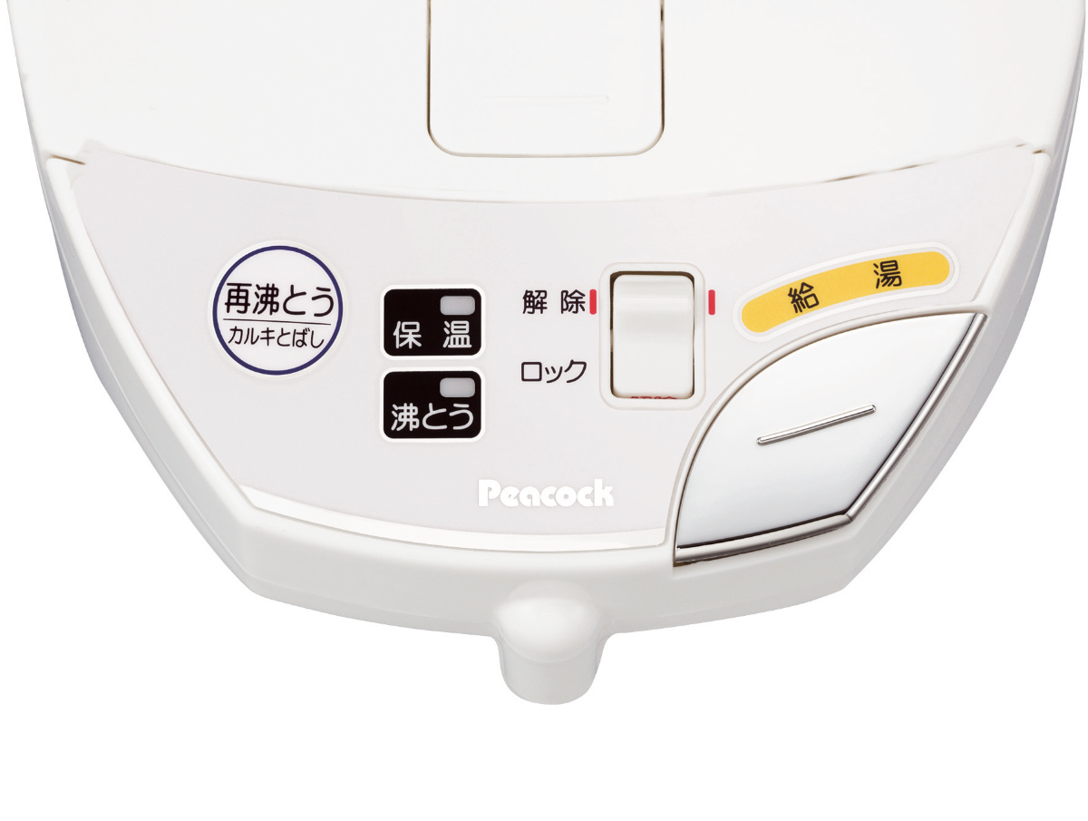 ピーコック魔法瓶工業 電気ポット 4L 電源コード付き （ ジャーポット