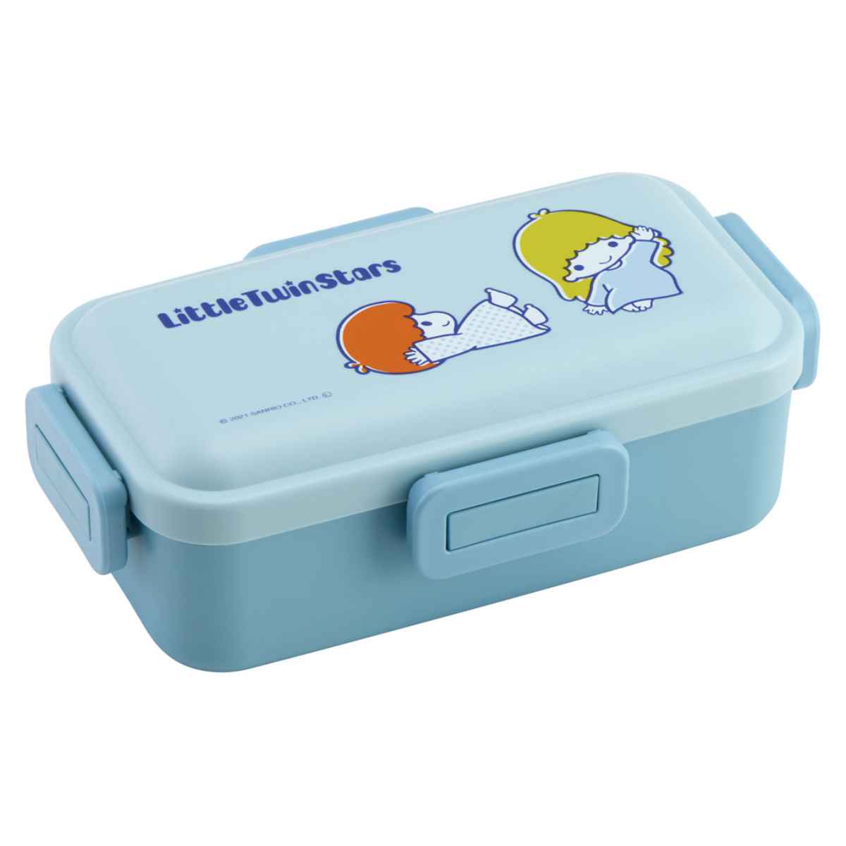スケーター 弁当箱 1段 530ml 抗菌 ふわっと リトルツインスターズ