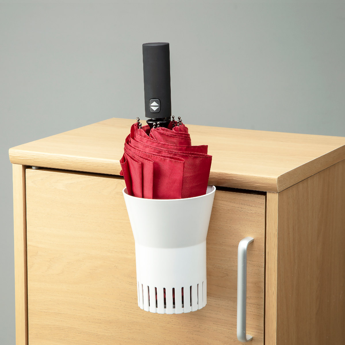 傘ホルダー 1本用 折りたたみ傘 フック式 ワ...の詳細画像3