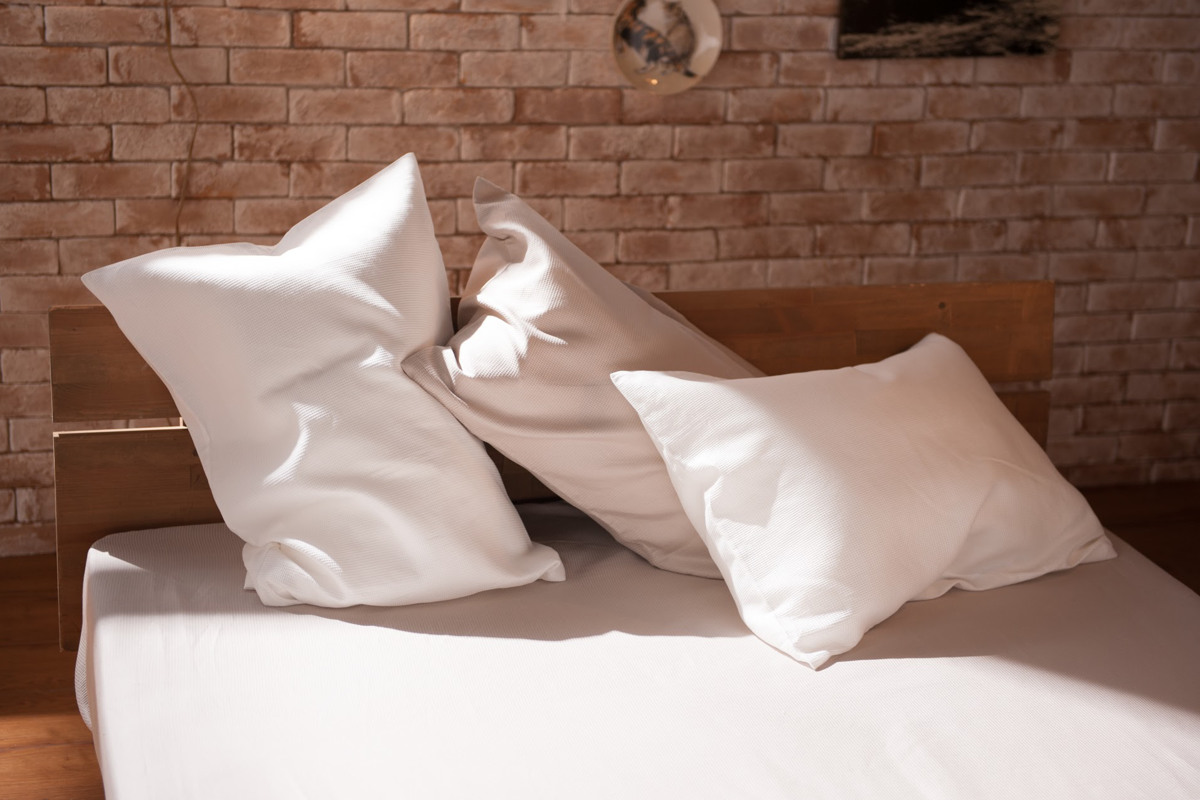 枕カバー Fab the Home 50×70cm用 ハニカム ワッフル 綿100