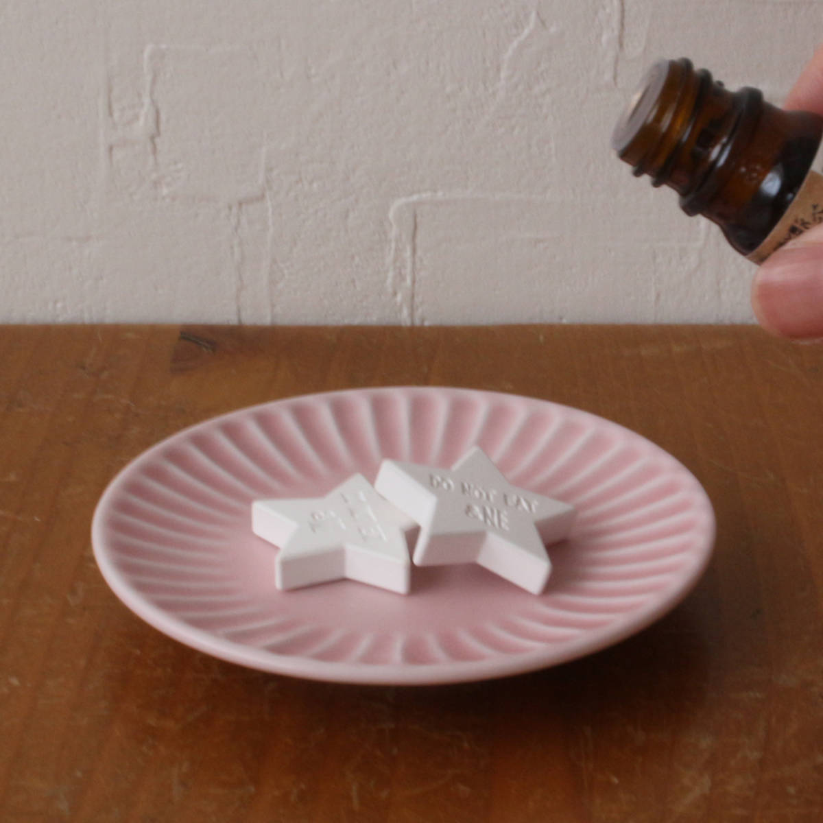 ＆NE アロマストーン プレート付き珪藻土アロマストーン （ アロマ