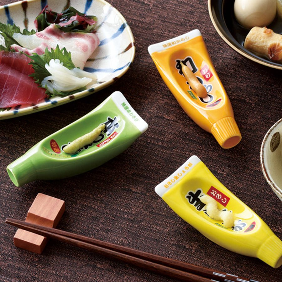 プレート 12cm Motif チューブスパイストレイ 陶器 （ 調味料皿 薬味皿