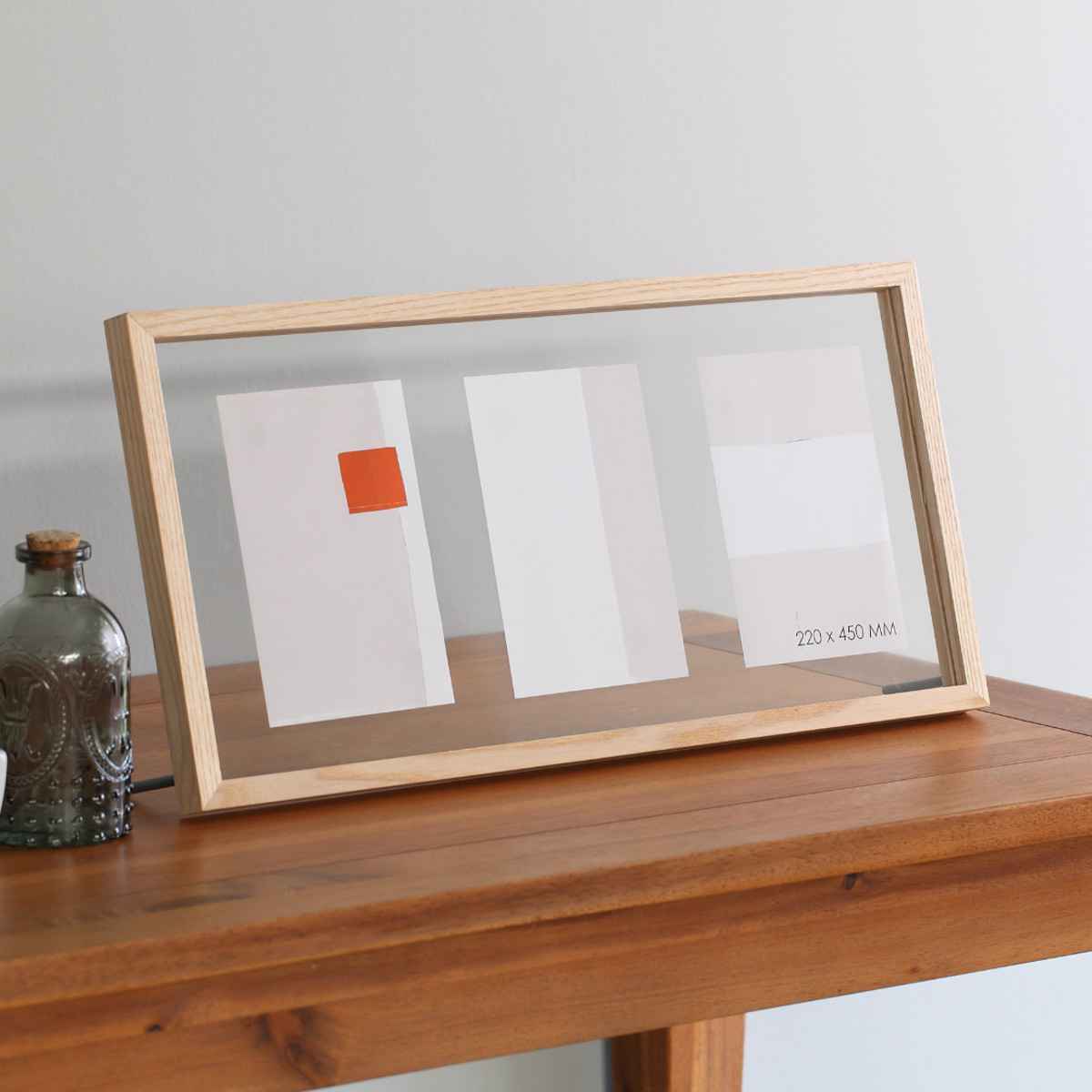 magnet フォトフレーム CAN-04 ポストカードサイズ 3連 （ フォト