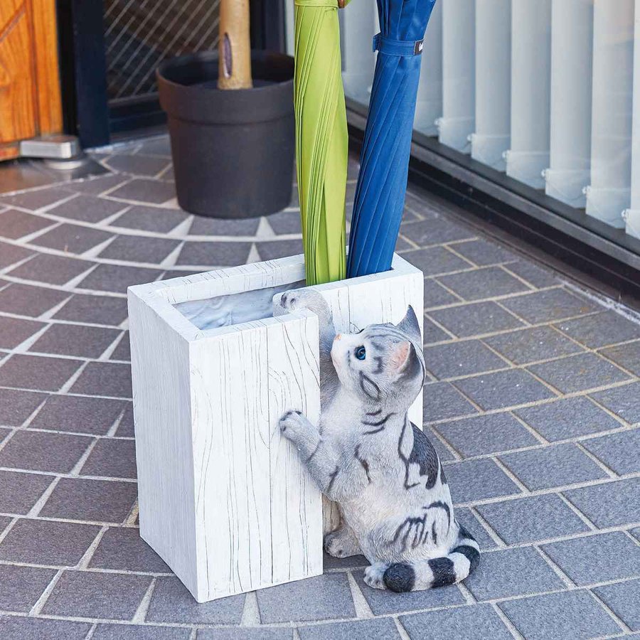 セトクラフト 傘立て 屋外兼用 CAT （ アンブレラスタンド 傘立