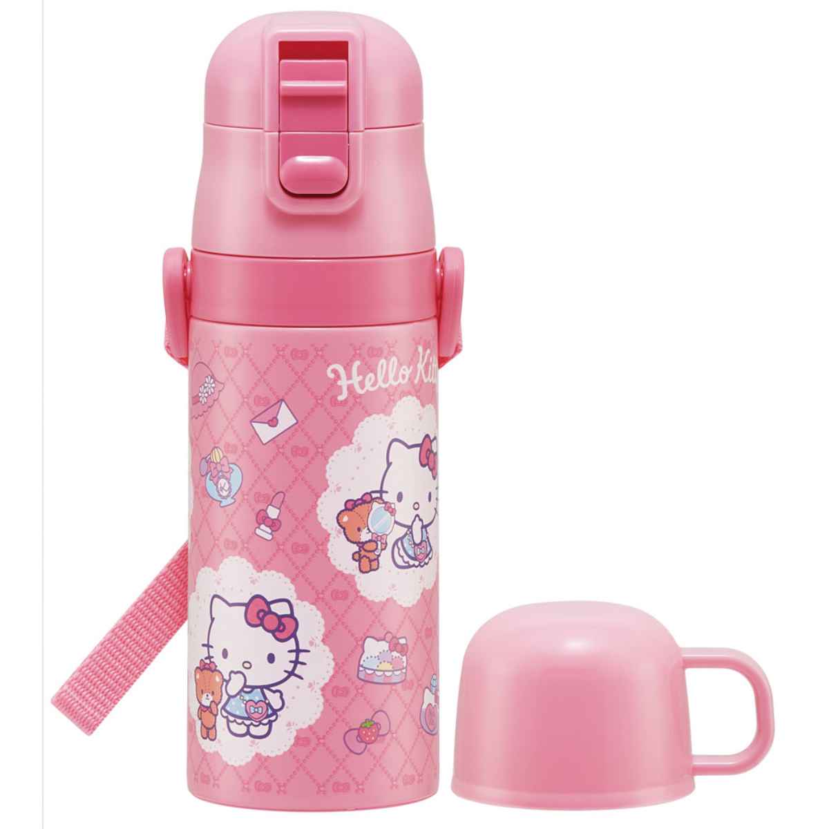 スケーター 水筒 400ml 350ml 子供用2Wayボトル ハローキティ おしゃれ