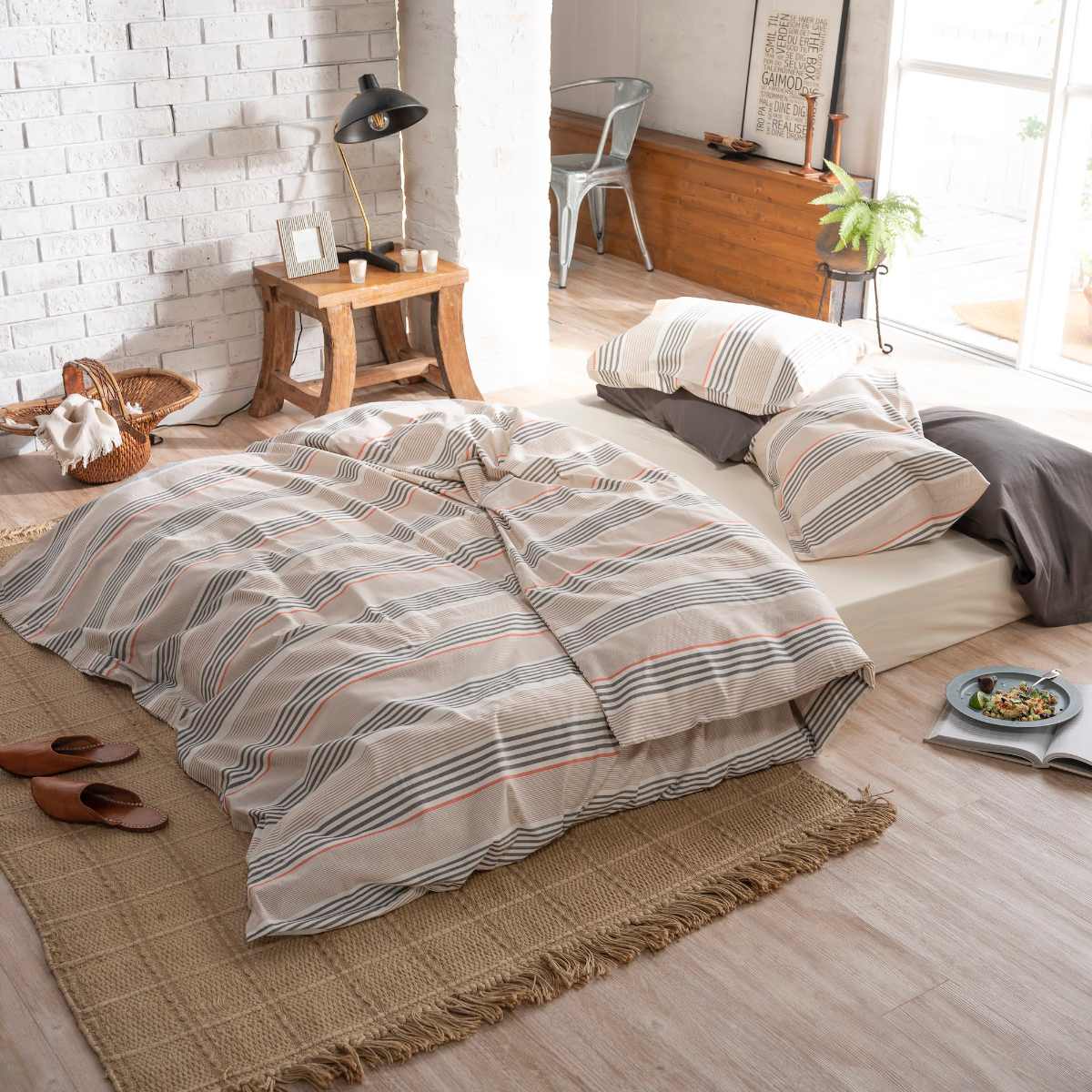 掛け布団カバー Fab the Home シングル テラ 綿100％ （ 布団カバー かけ布団カバー 掛けふとんカバー 掛けカバー ファブザホーム ） | ブランド登録なし | 08