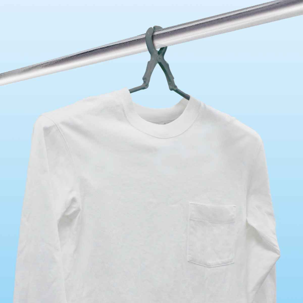 ハンガー スライドキャッチ パット付 8本組 （ 衣類ハンガー セット 8