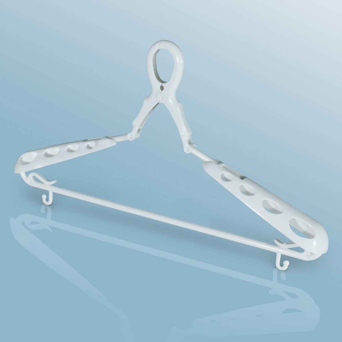 ハンガー スライドキャッチ パット付 8本組 （ 衣類ハンガー セット 8