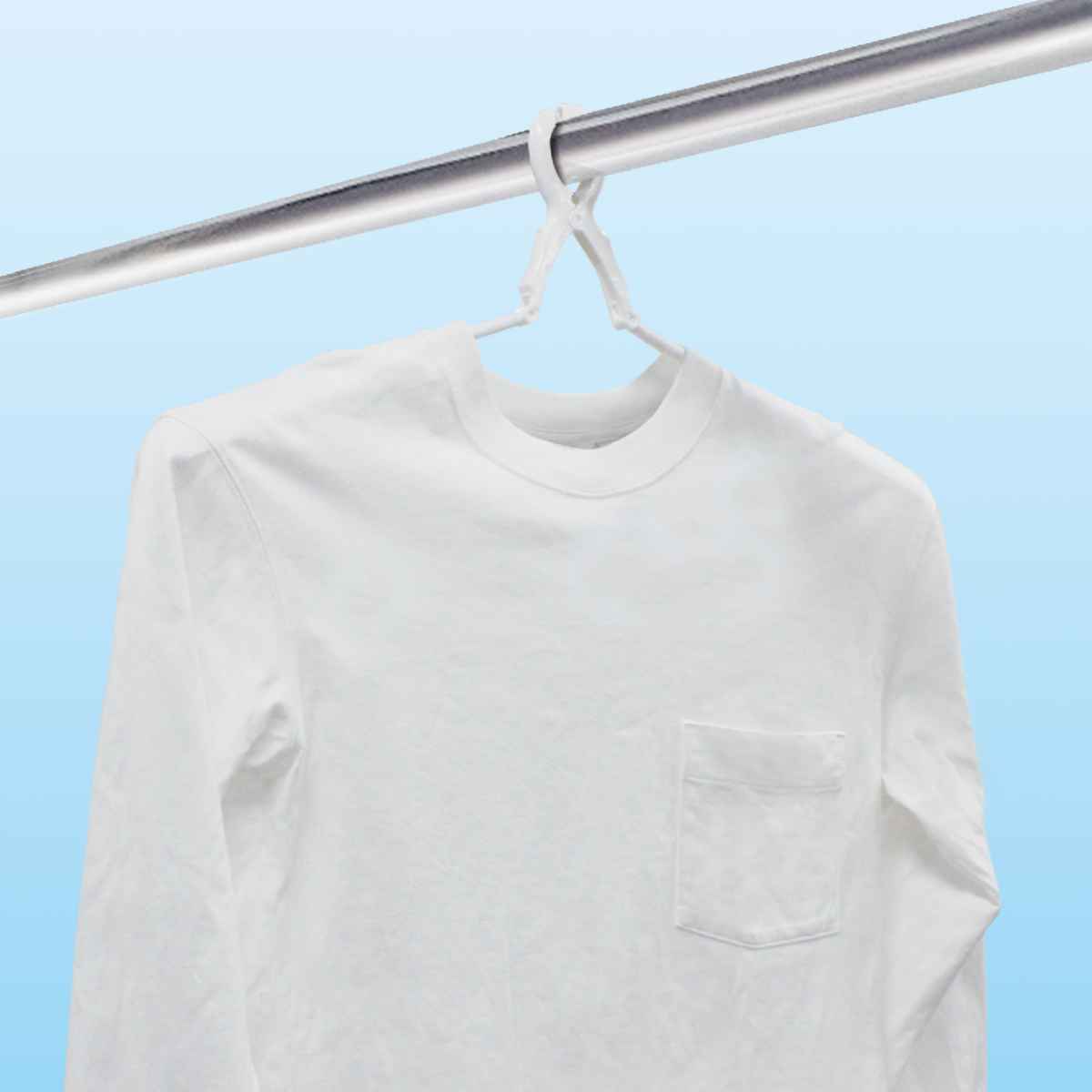 ハンガー スライドキャッチ パット付 8本組 （ 衣類ハンガー セット 8