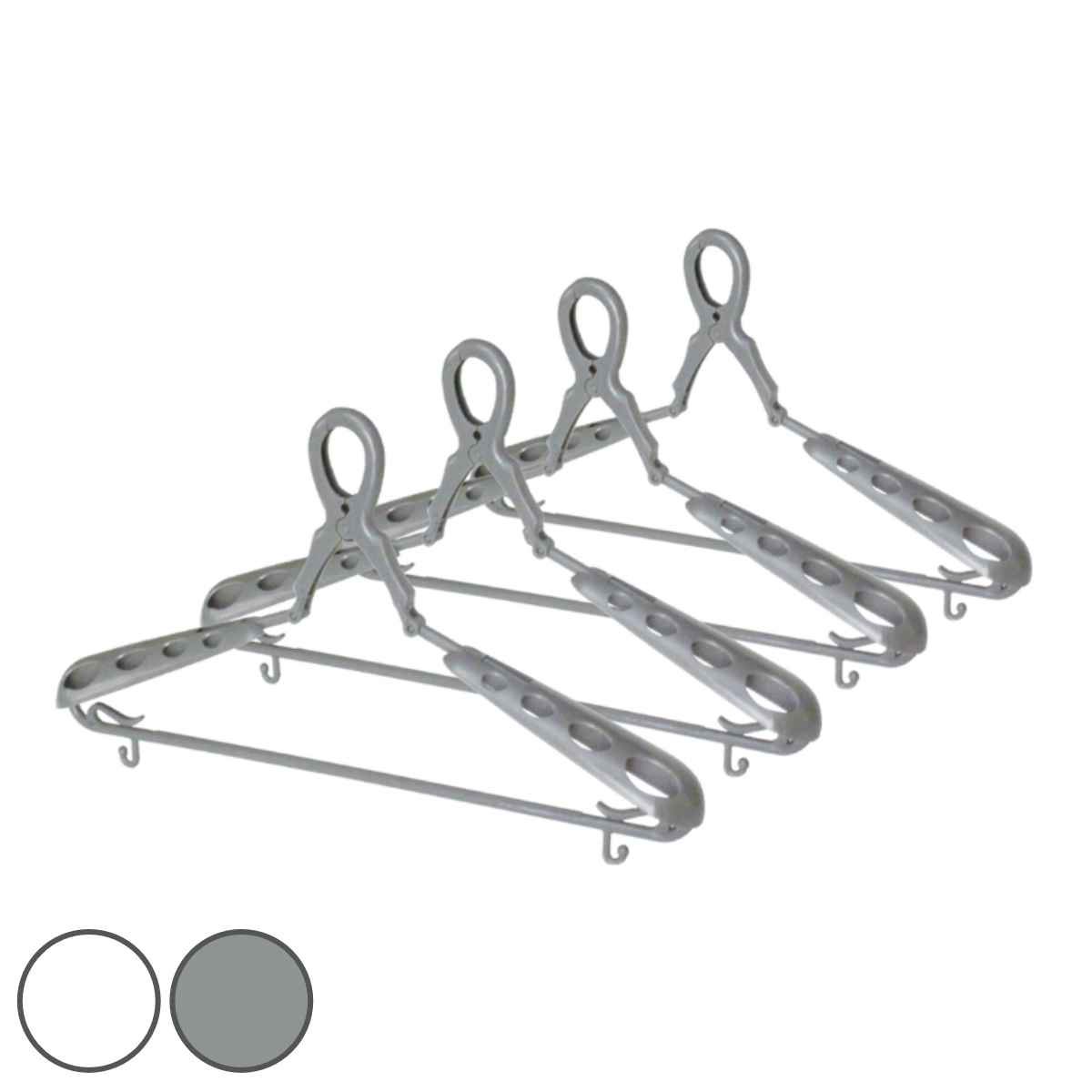 ハンガー スライドキャッチ パット付 8本組 （ 衣類ハンガー セット 8