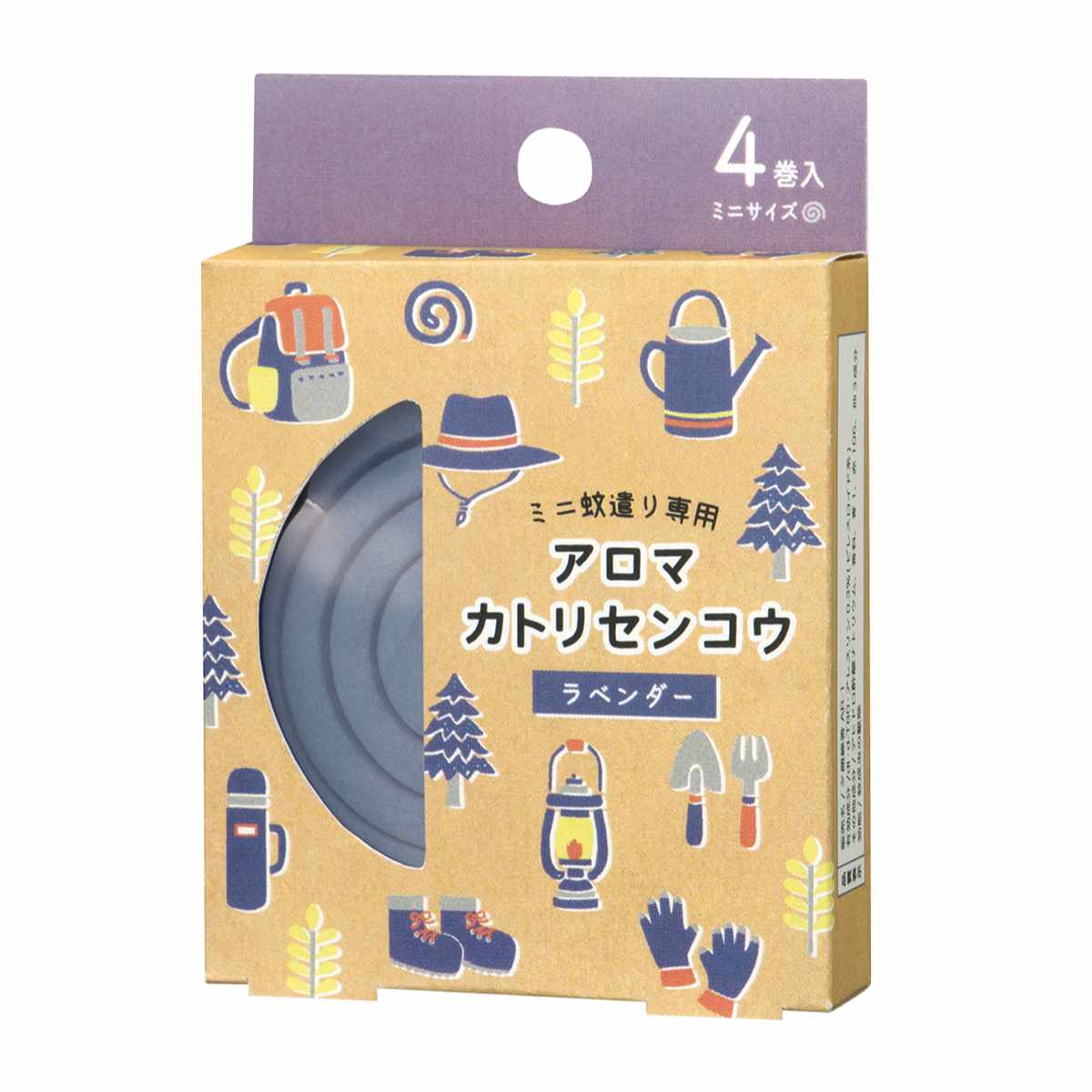 蚊取り線香 ミニサイズ アロマカトリセンコウ 約2時間 日本製 （ 蚊