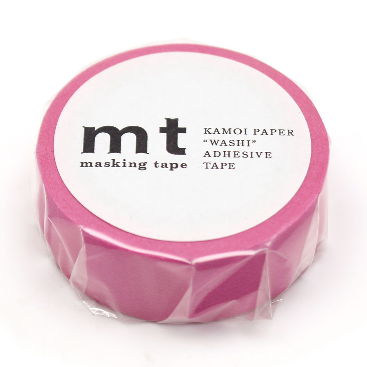 マスキングテープ mt 無地 幅15mm×7m （ マステ カモ井 カモ井加工紙