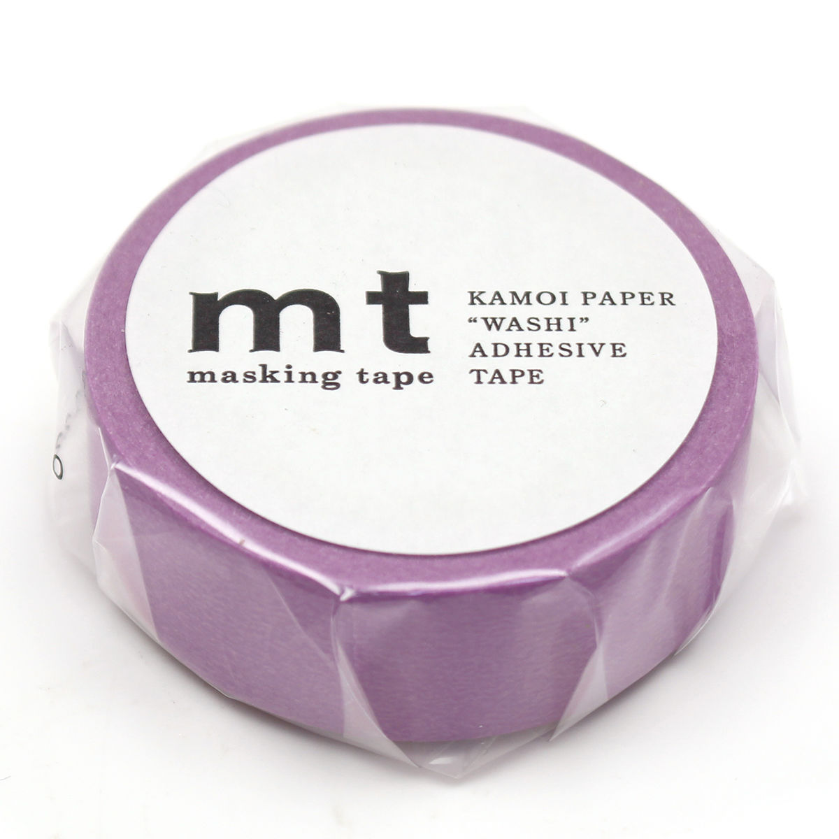 マスキングテープ mt 無地 幅15mm×7m （ マステ カモ井 カモ井加工紙