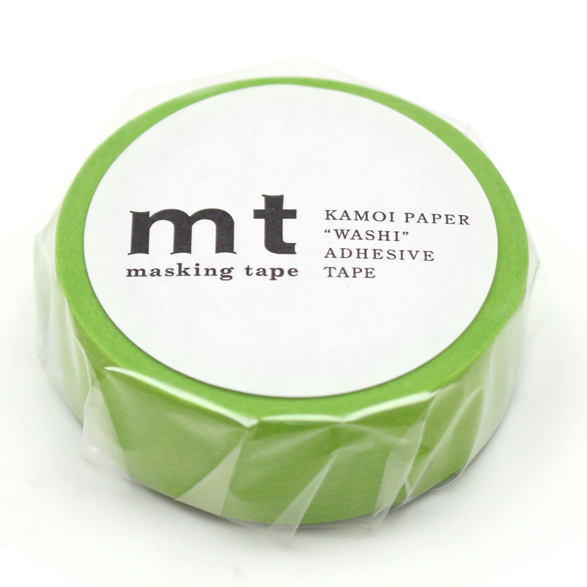 マスキングテープ mt 無地 幅15mm×7m （ マステ カモ井 カモ井加工紙