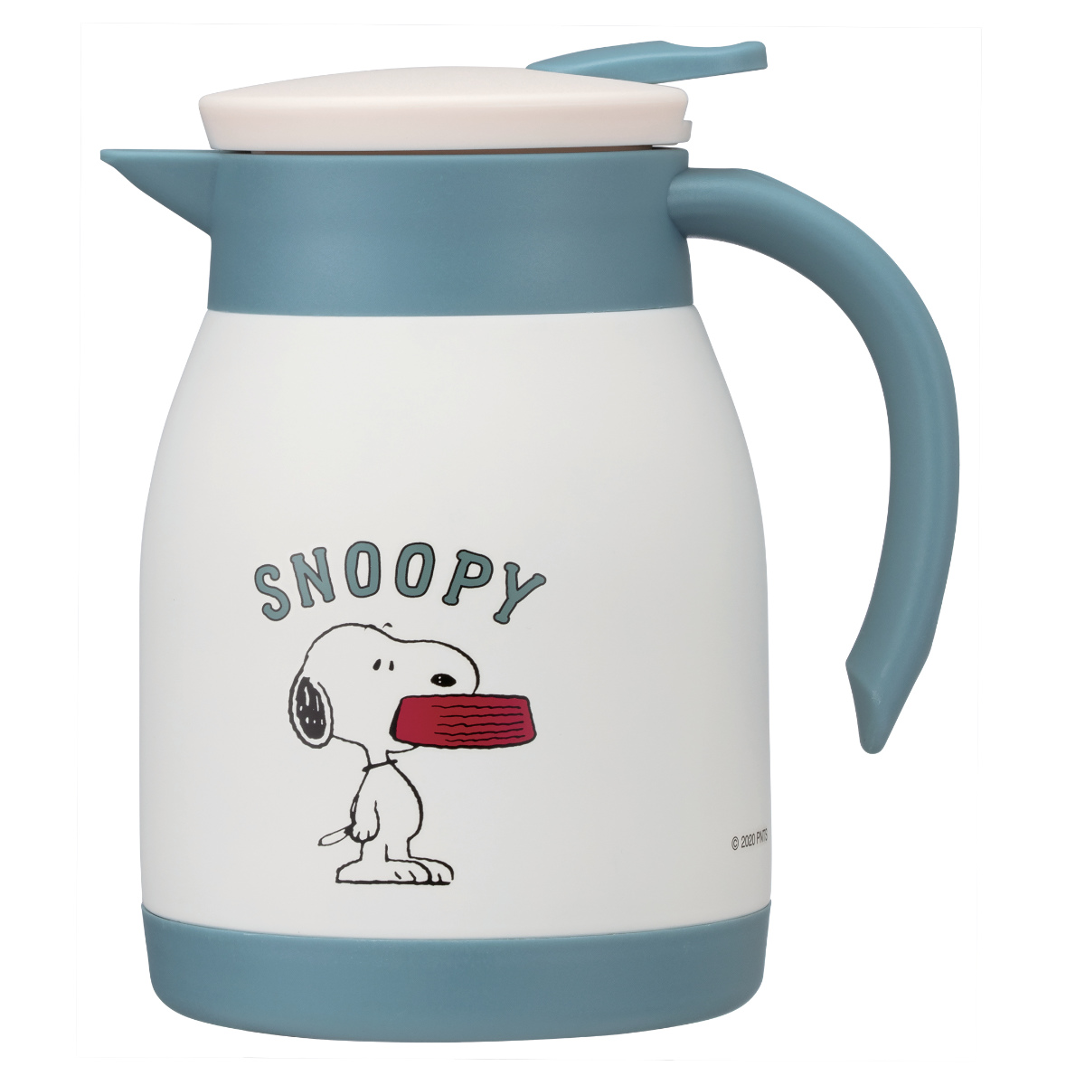 卓上ポット 600ml スヌーピー PEANUTS ステンレス （ 魔法瓶 保温