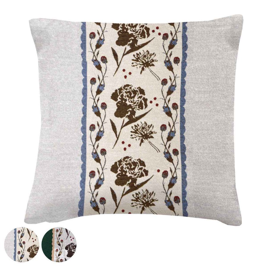 クッションカバー ロッコクッションカバー フラワー 45×45cm