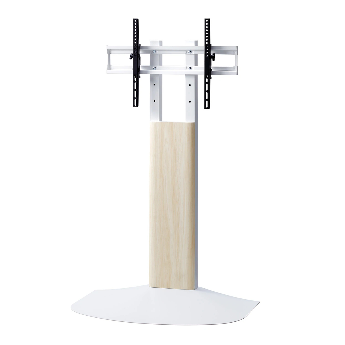 朝日木材加工 壁寄せ テレビ台 木目調 77V対応 WSB 幅84cm （ TV台