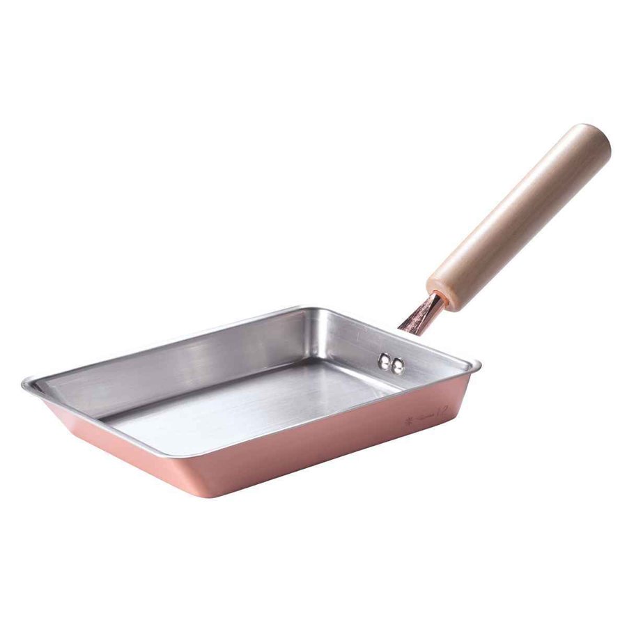 卵焼き器 9cm ガス火専用 ふわっと銅のたまごやき （ エッグパン 玉子