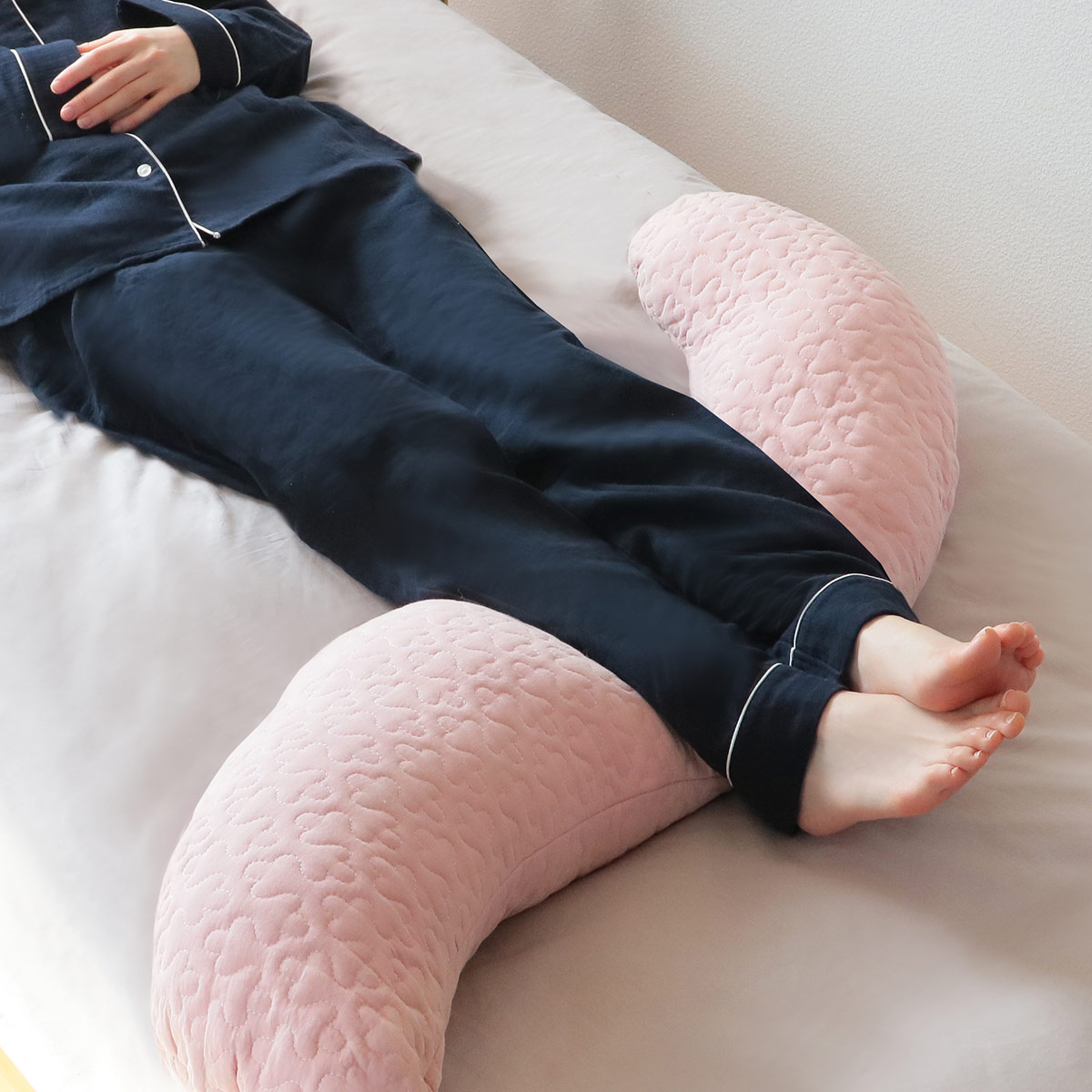 抱きまくら イブル Louie 30×120cm 綿100％ （ 抱き枕 だきまくら 枕 フットピロー クッション 姿勢サポート 洗える 洗濯OK ） | ブランド登録なし | 15