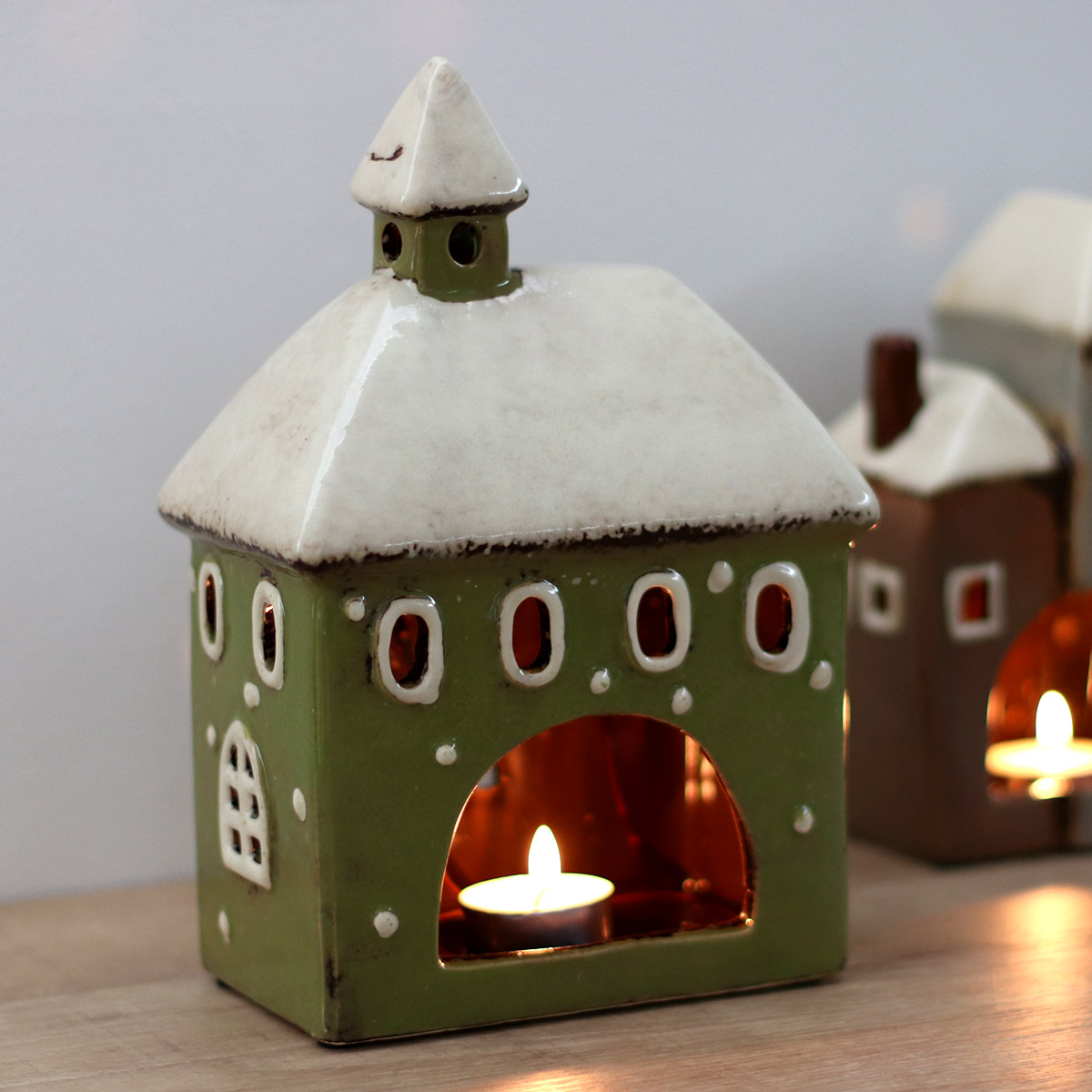 キャンドルホルダー Candle house 29213 オブジェ （ キャンドル