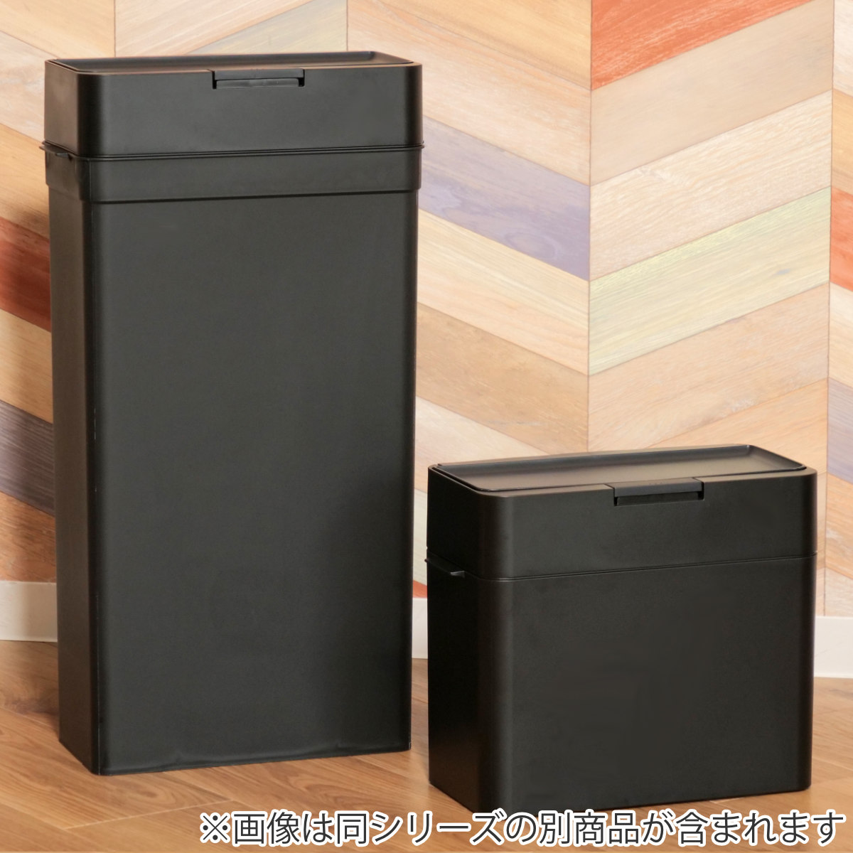 ゴミ箱 25L シールズ 抗菌仕様 （ ごみ箱 25リットル ダストボックス 抗菌 ふた付き 分別 スリム シンプル 奥行17 省スペース 隙間収納 ）_16