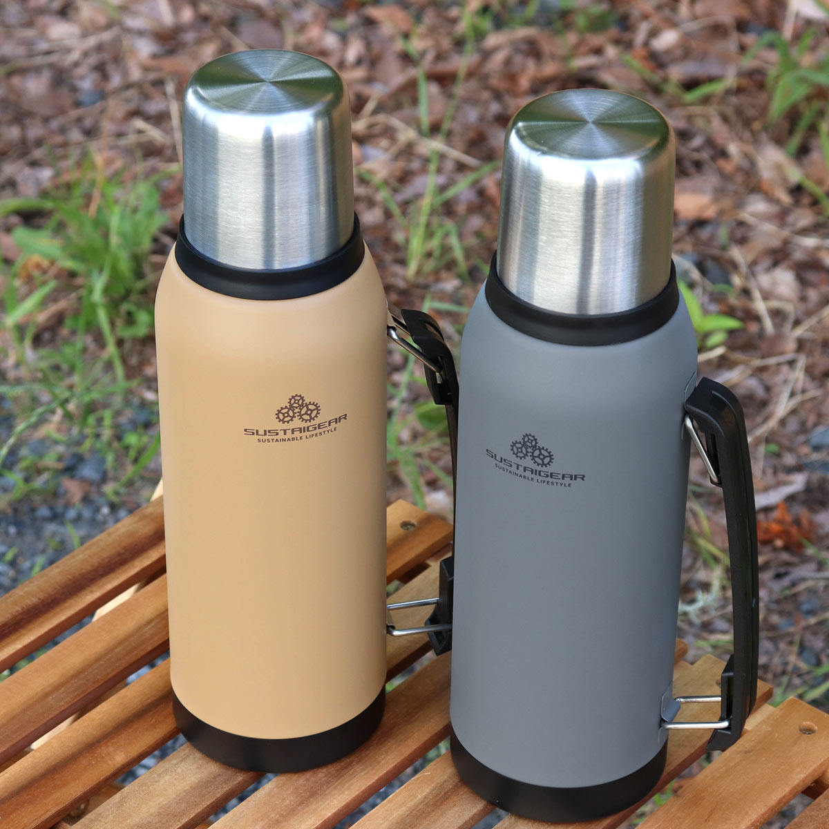 和平フレイズ 水筒 1L 2way 直飲み コップ ステンレス サスティギア