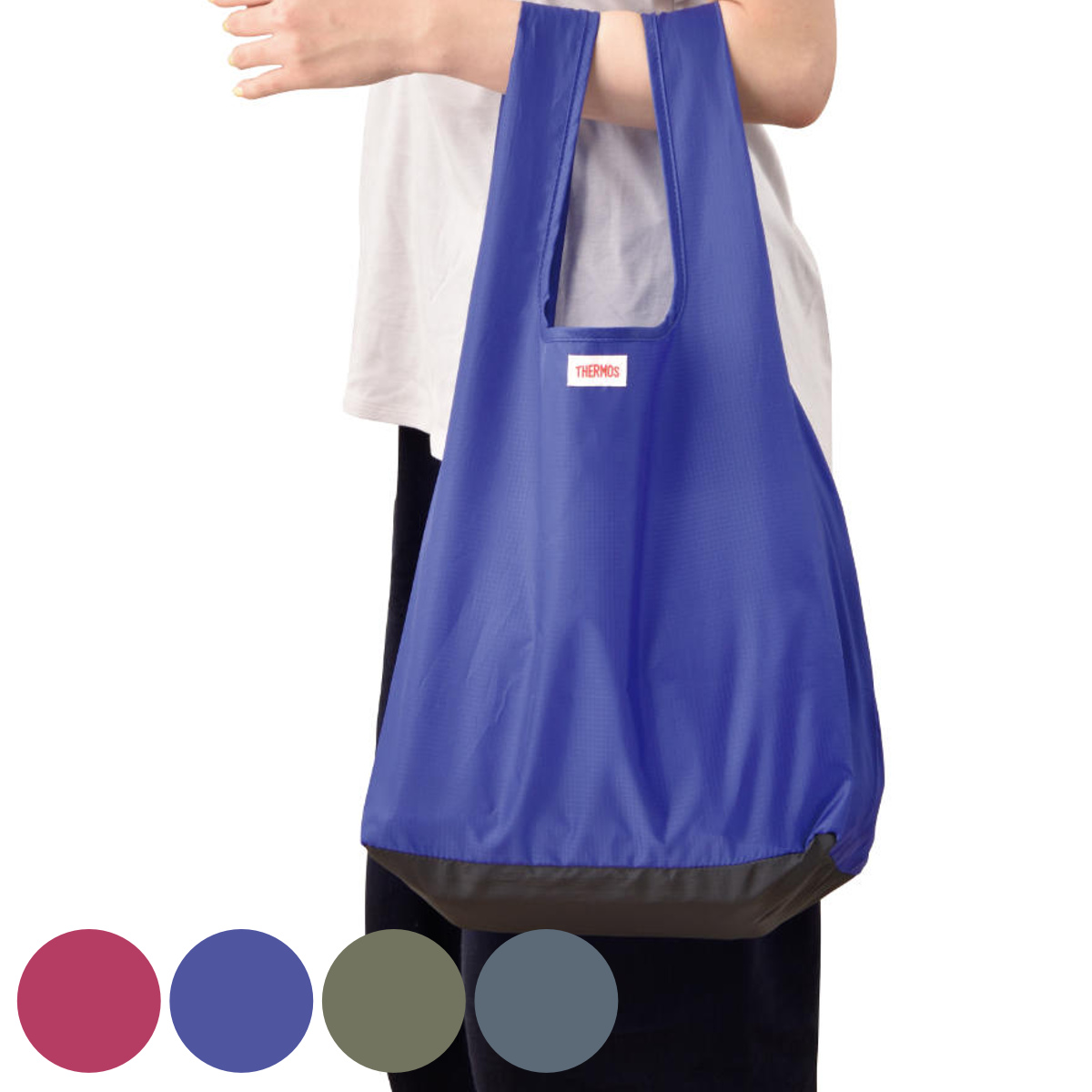 THERMOS（サーモス） エコバッグ ポケットバッグ 23L 折りたたみ マチ
