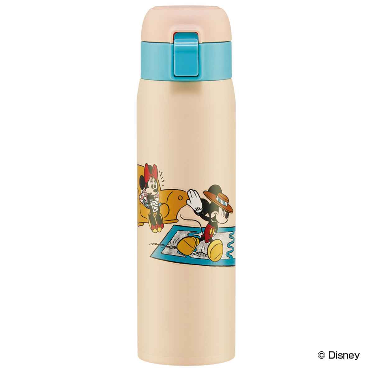 Disney（ディズニー） 水筒 480ml ステンレス 直飲み ワンタッチ