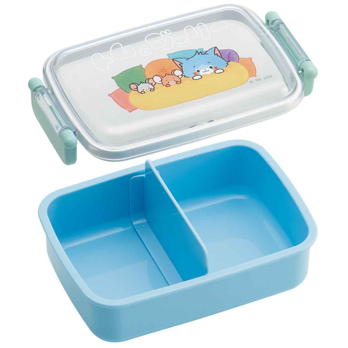 スケーター 弁当箱 1段 450ml 抗菌 ふわっと タイトランチ トム