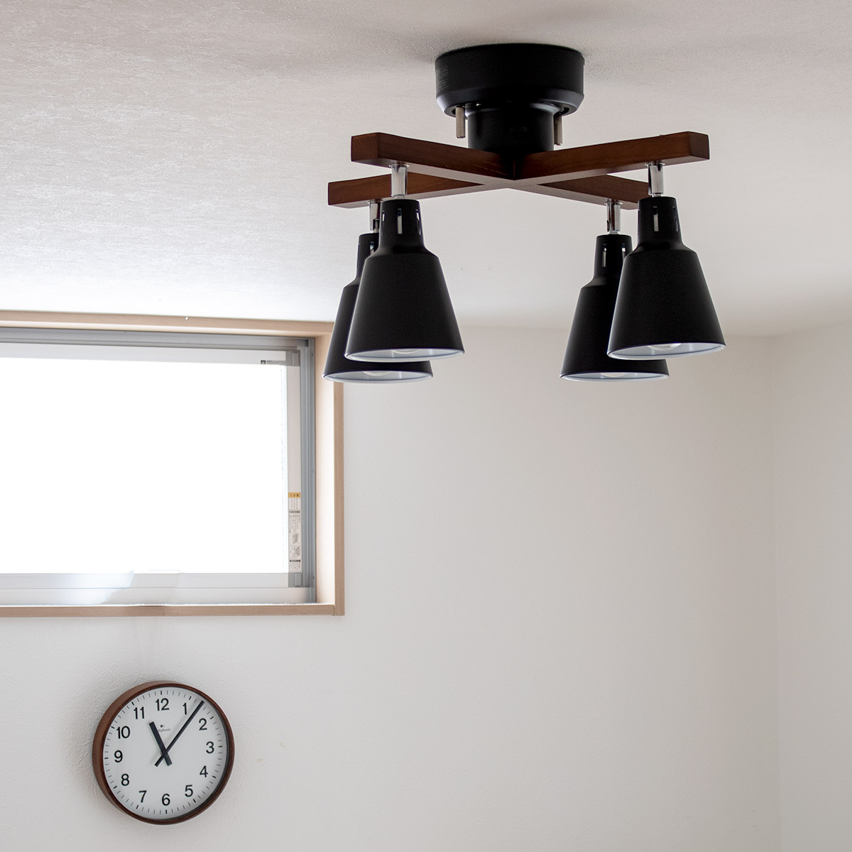 キシマ（KISHIMA） シーリングライト インダストリアル 4灯 E26 60W