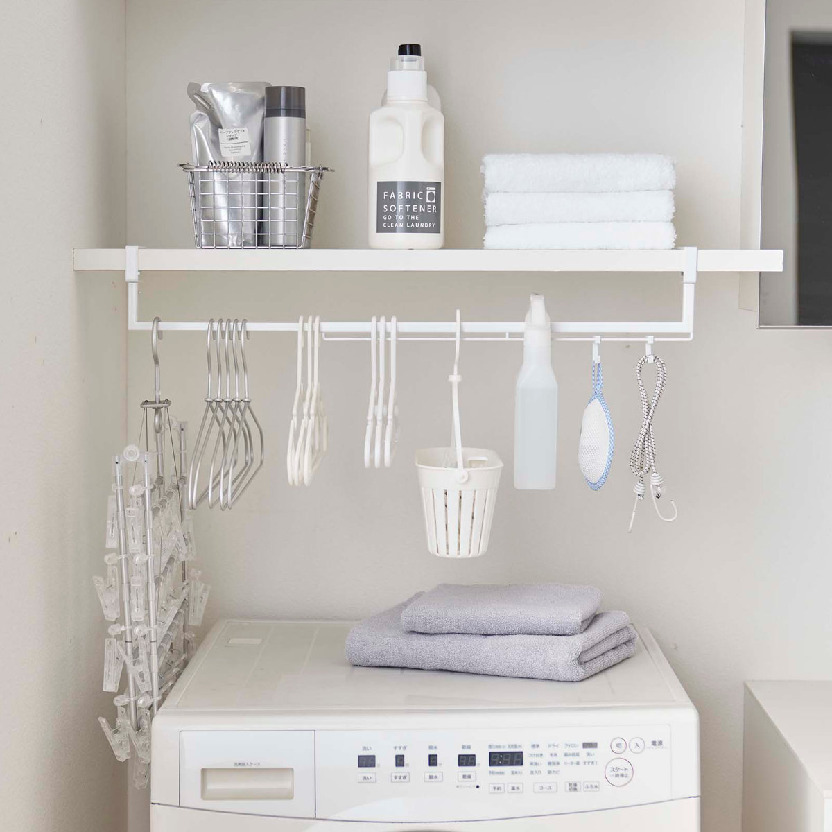 tower 山崎実業 伸縮棚下収納ハンガー タワー （ 4903208056465 隙間