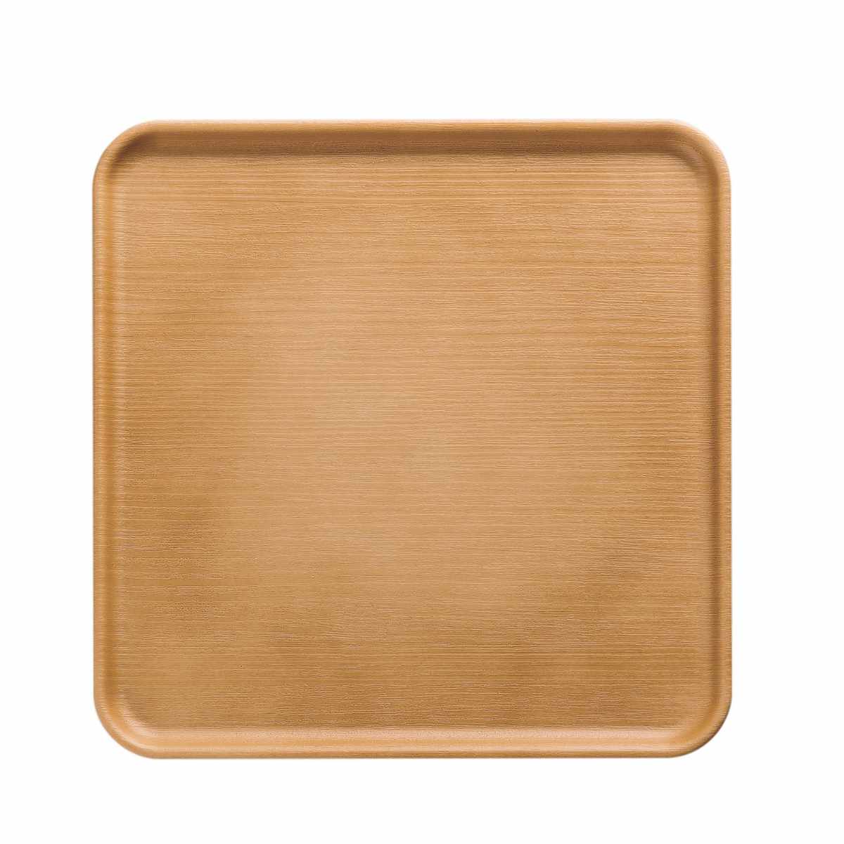 トレー 24cm 正角 Nhhome 木目調 プラスチック （ トレイ カフェトレー