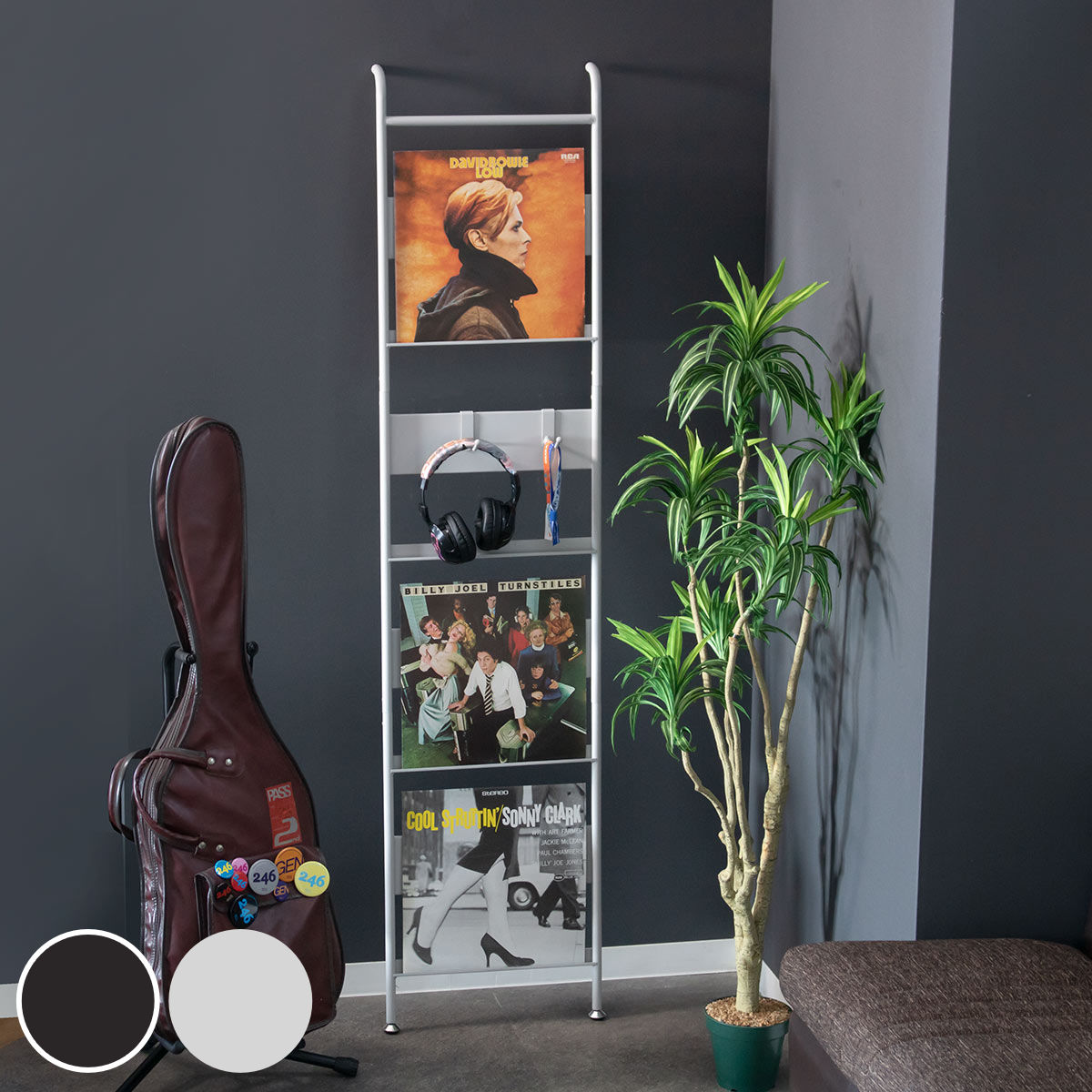 収納ラック レコードラック スリム （ ラック レコード 収納