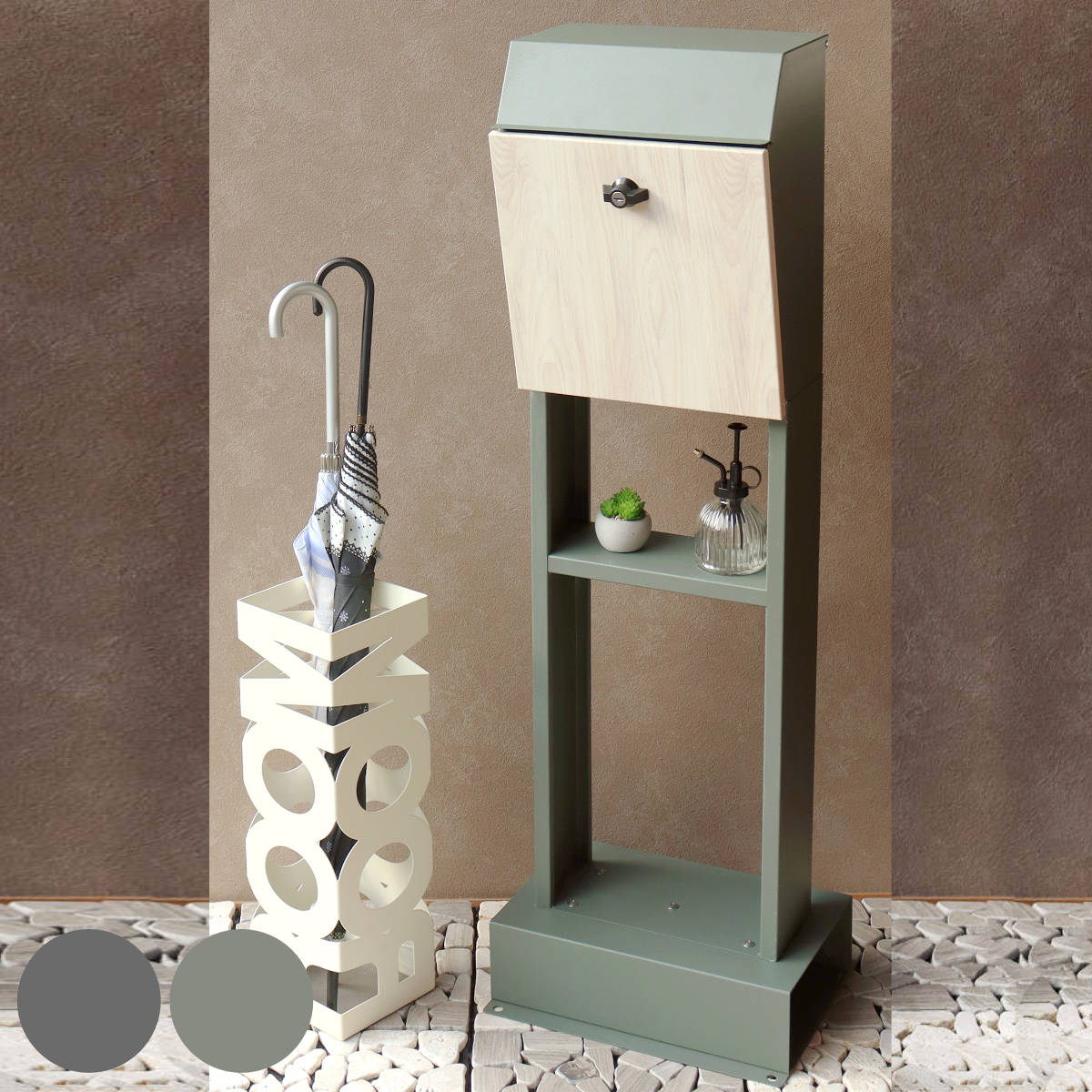 �|�X�g �u���^ �X�^���h�|�X�g Fiore �i ������ ���[���փ|�X�g �X�փ|�X�g �X�֎� ���[���{�b�N�X �X�^���h�^ ���t�� �j