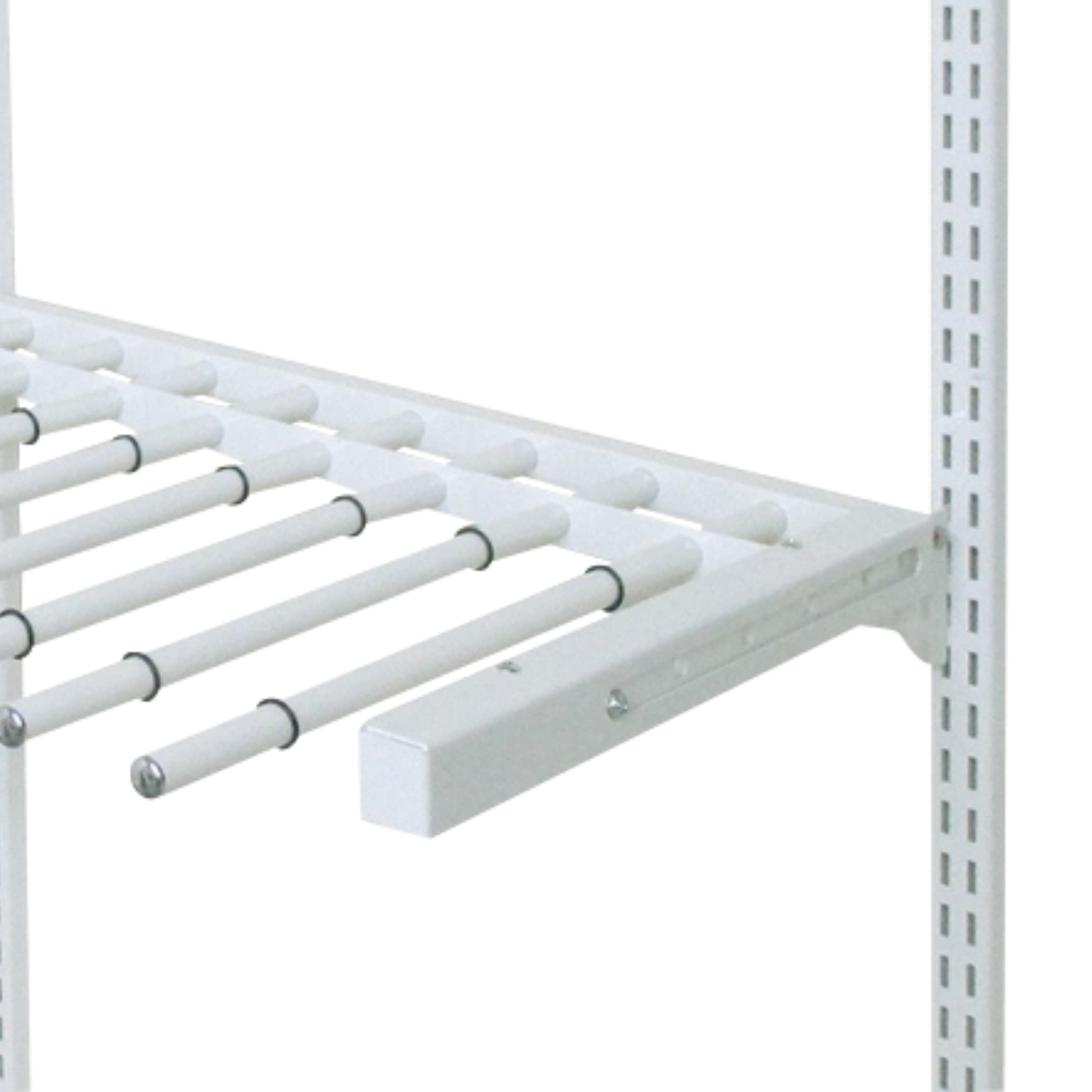 壁面収納 フィットラック スライドパンツラックセット 幅75cm （ W750 スラックスハンガー 10本掛け スライド 収納 ズボンハンガー パーツ オプション 部品 ）_10