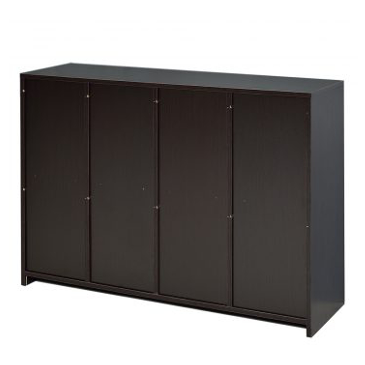 （法人限定） 本棚 書類ラック フラップシェルフ 4列2段 約幅125cm （ フラップラック ディスプレイラック マガジンラック 幅125 フラップ扉 ）_3