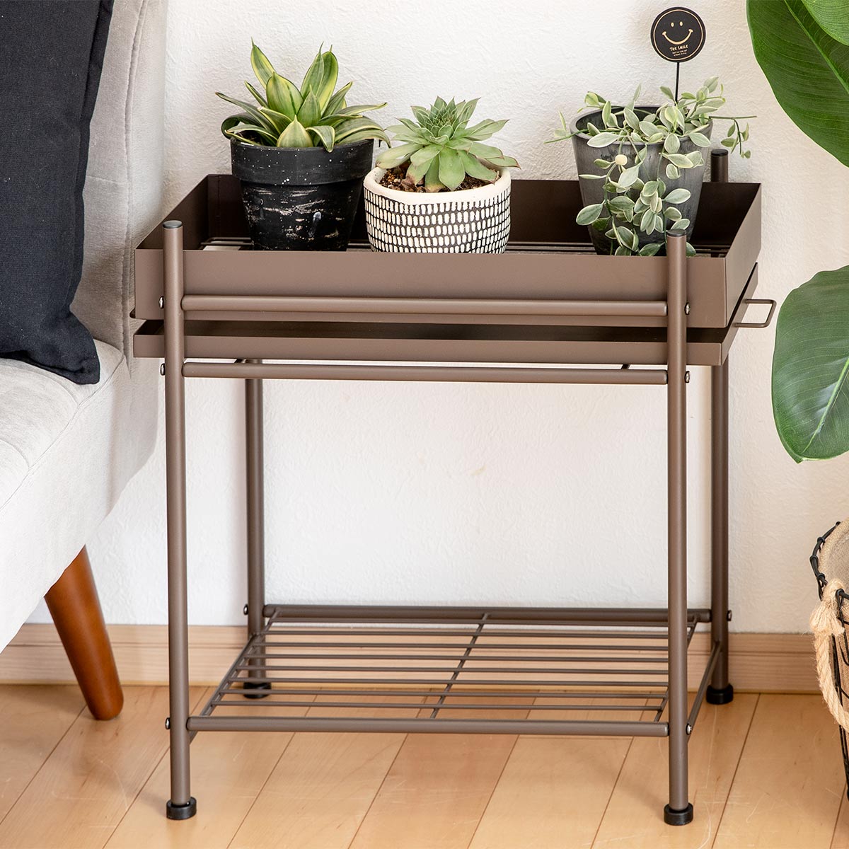 プランタースタンド くすみカラー （ プランターラック プランター台
